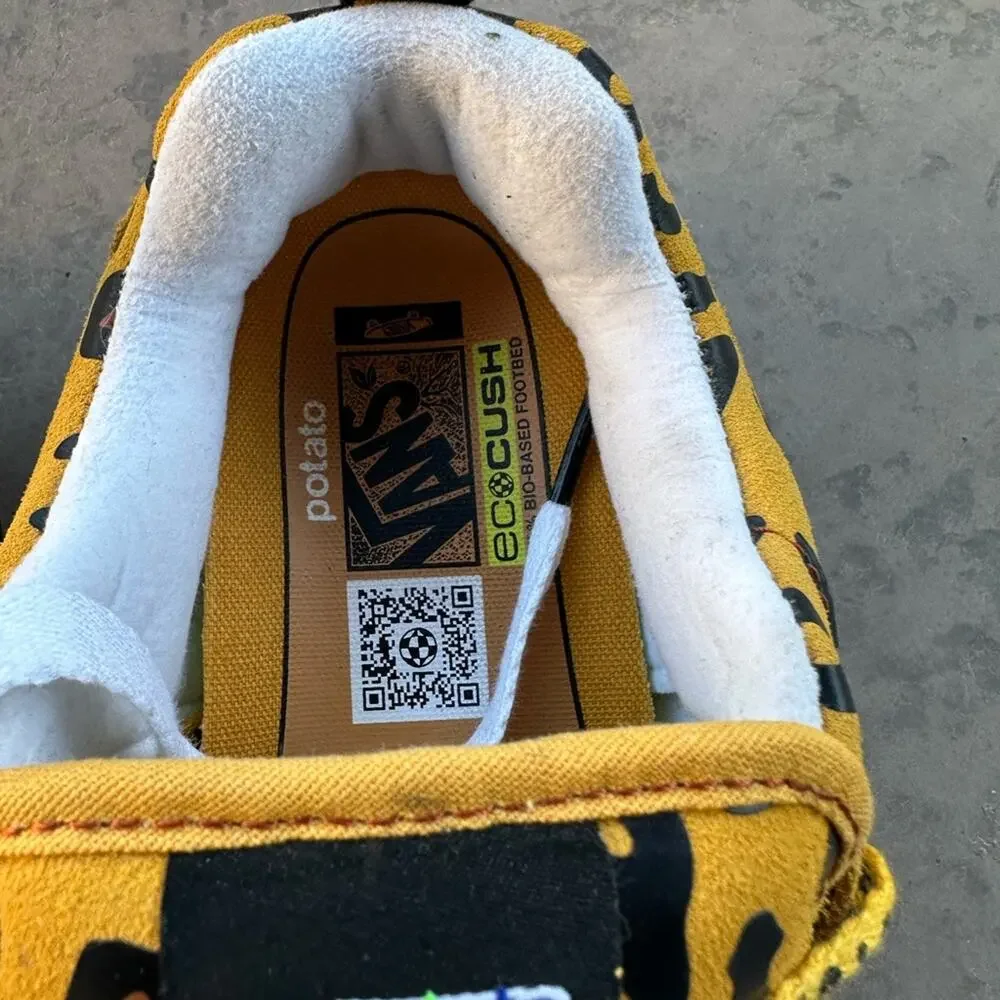 Vans X Imran Potato Sneakers in Leopard Golden Glow size 6.5 Mens / 8 Women's
